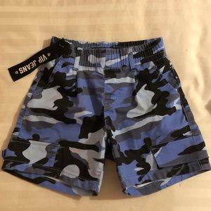 Blue Camo Shorts